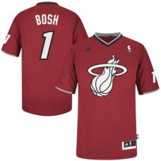 Cheap Chris Bosh Heat Short Sleeve NBA Jersey Christmas Day