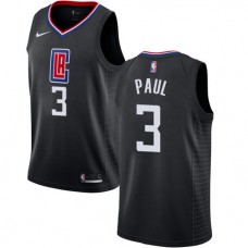 Cheap Chris Paul LA Clippers Black NBA Jersey Statement Edition