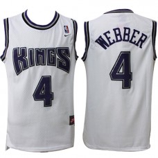 Cheap Chris Webber Kings Throwback NBA Jerseys White For Sale