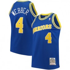 Cheap Chris Webber Warriors Retro Jerseys NBA Blue For Sale