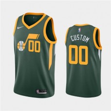 Cheap Custom Jazz Green Earned Personalized Jersey For Sale