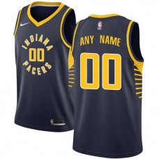 Cheap Custom Pacers Nike Navy Jerseys Icon Edition For Sale