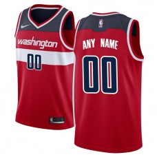 Cheap Custom Wizards Nike Jersey Red Icon Edition For Sale