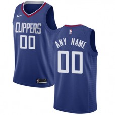 Cheap Customized Clippers Blue Jersey Icon Edition For Sale