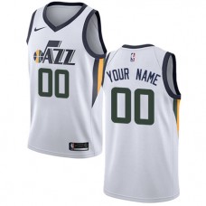 Cheap Customized Jazz White Jersey Association Edition For Sale