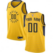 Cheap Customized Pacers Gold Jersey Statement Edition For Sale
