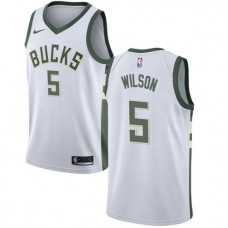 Cheap D. J. Wilson Bucks White Home Jersey NBA Edition
