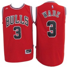 Cheap D Wade Bulls Away NBA Jerseys Red Adidas For Sale