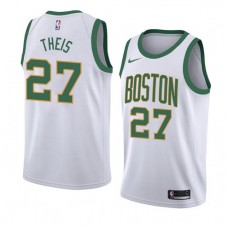 Cheap Daniel Theis Celtics City Edition Jersey White For Sale