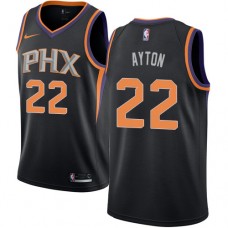 Cheap Deandre Ayton Suns Black Jersey NBA Statement Edition