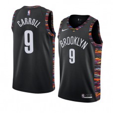 Cheap DeMarre Carroll Nets City NBA Jersey Black For Sale
