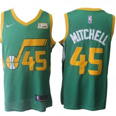 Cheap Donovan Mitchell Jazz Earned Green Jerseys For Sale
