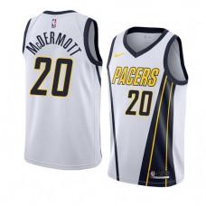 Cheap Doug McDermott Pacers Earned White NBA Jerseys For Sale