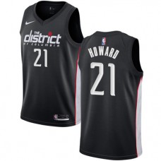 Cheap Dwight Howard Wizards City Edition All Black NBA Jersey