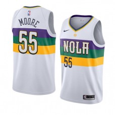 Cheap E Twaun Moore Pelicans Mardi Gras City Jersey NOLA Sale