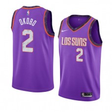 Cheap Elie Okobo Suns City NBA Jerseys Purple For Sale