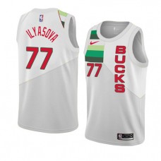 Cheap Ersan Ilyasova Bucks Earned NBA Jerseys White Gray For Sale