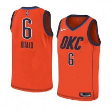 Cheap Hamidou Diallo OKC Thunder Earned Orange NBA Jerseys