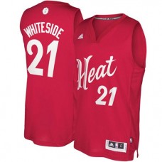 Cheap Hassan Whiteside Heat Red Christmas Jersey 2016-2017 Sale