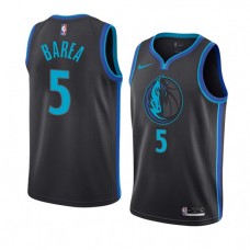 Cheap J.J. Barea Mavericks New City NBA Jerseys Black For Sale
