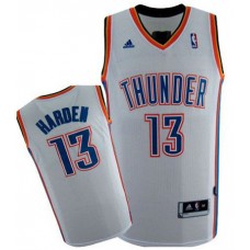 Cheap James Harden Thunder NBA Home White Jersey Sale