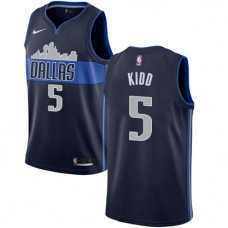 Cheap Jason Kidd Mavericks Skyline Navy Blue Statement Jersey