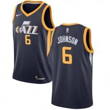 Cheap Joe Johnson Jazz Navy NBA Jersey Swingman For Sale