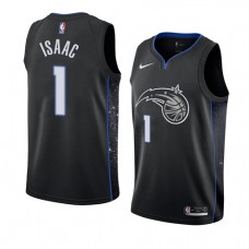 Cheap Jonathan Isaac Magic City New NBA Jerseys Black For Sale