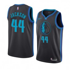 Cheap Justin Jackson Mavericks City NBA Jersey Black For Sale