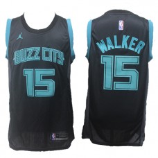 Cheap Kemba Walker New Hornets Buzz City Jersey Black For Sale