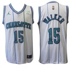 Cheap Kemba Walker Hornets White Jersey 30th Anniversary Edition