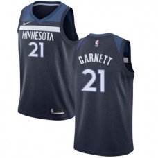 Cheap Kevin Garnett Timberwolves Navy Blue NBA Jersey For Sale