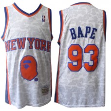 Cheap Knicks #93 Snoop Dogg NBA Basketball Jerseys Joint Bape