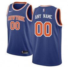 Cheap Knicks Blue Custom NBA Jerseys Icon Edition For Sale