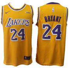 Cheap Kobe Bryant Lakers 24 Gold Swingman Icon Edition Jersey