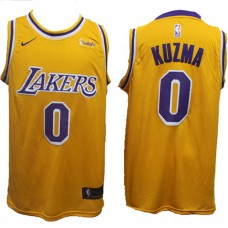 Cheap Kyle Kuzma Lakers Wish Gold Swingman Icon Edition Jersey