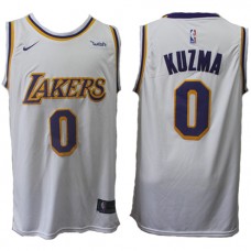 Cheap Kyle Kuzma Lakers Wish White Association NBA Jerseys