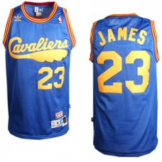 Cheap Lebron James Cavaliers Retro NBA Jerseys Blue For Sale