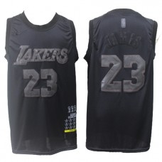 Cheap LeBron James Lakers MVP Honorary Edition New black Jersey