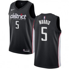 Cheap Markieff Morris Wizards City Edition Black Nike Jersey