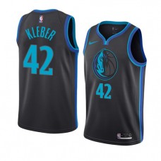 Cheap Maxi Kleber Mavericks New City Jersey Black For Sale