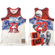 Cheap Michael Jordan 1991 NBA All-Star Game Throwback Jersey ASG