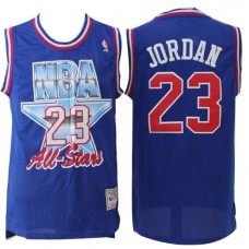 Cheap Michael Jordan 1993 NBA All Star Throwback Blue Jersey