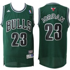 Cheap Michael Jordan Bulls Throwback Green Jersey For Sale