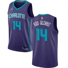 Cheap Michael Kidd-Gilchrist Hornets Purple Jordan Jersey