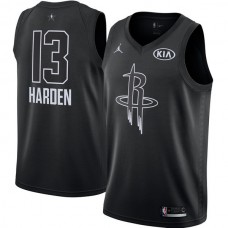 Cheap NBA Rockets Harden 2018 All-Star Game Jersey #13 Black