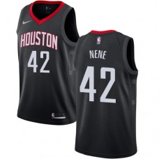 Cheap NBA Rockets Nene New Swingman Jersey #42 Black Alternate