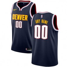 Cheap Nuggets Nike Navy Custom Jersey Icon Edition For Sale