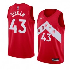 Cheap Pascal Siakam Raptors Earned NBA Jerseys Red For Sale