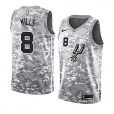 Cheap Patty Mills Camouflage Spurs Earned NBA Jerseys For Sale